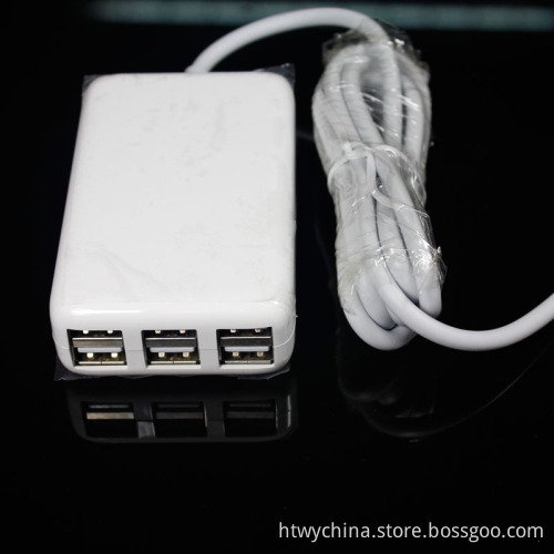 2014 Hot 6 Port Charger Adaptor for iPhone